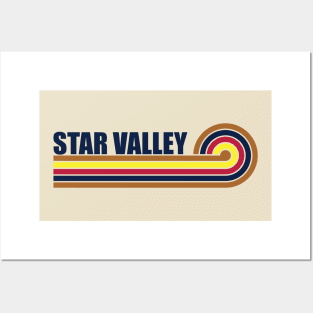 Star Valley Arizona horizontal sunset Posters and Art